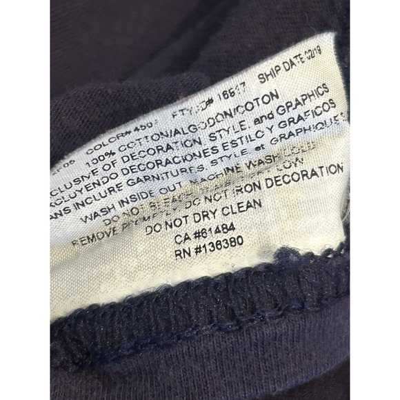 Chicago Bears Mens NFL Team Apparel XXL Long Sleeve Shirt NFL Football Size 2XL - Picture 7 of 7